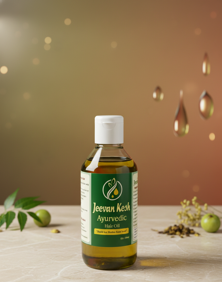 JeevanKesh: Ayurvedic Hair Oil (200ML)